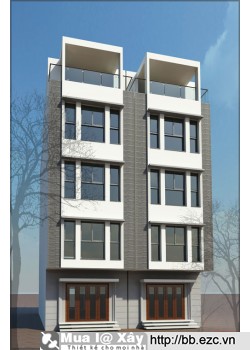 Nhà ống / nhà phố 4.6x15m (5 tầng - 5 phòng ngủ)